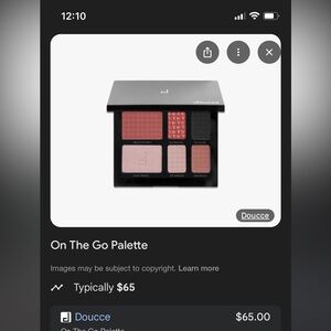 (2) NEW IN WRAPPING Doucce On The Go Palette (2)